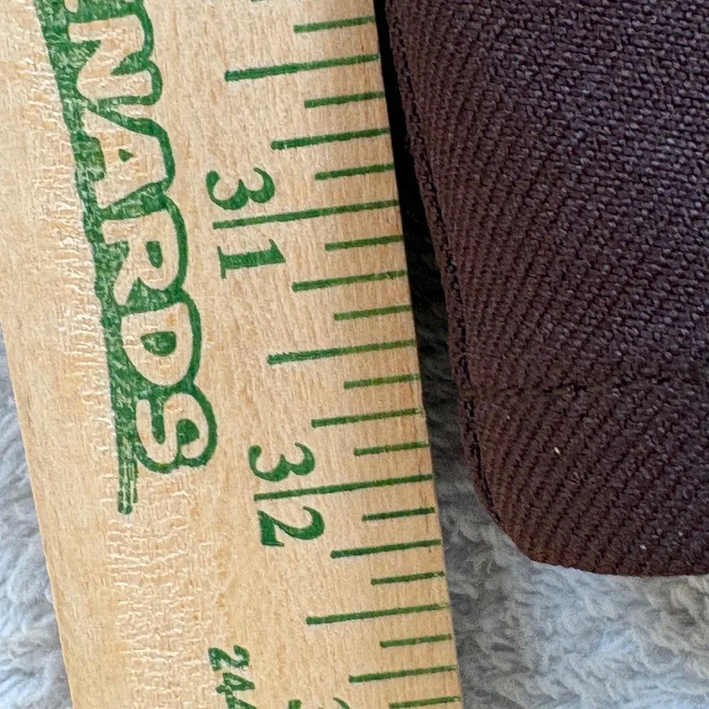 NOS Levi's 517 Boot Cut Mens Brown Sta-Prest Style Polyester Pants 44x32 NWT